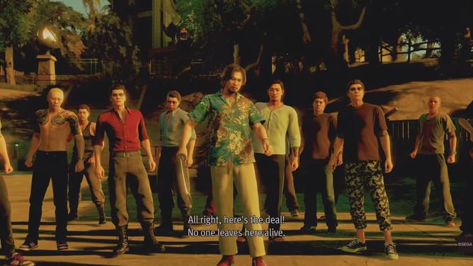 How to defeat Teruhiko Shigaki in Like A Dragon: Pirate Yakuza in Hawaii