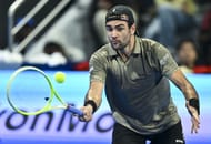 Matteo Berrettini at the ATP Qatar ExxonMobil Open Quarterfinal 2025 - Source: Getty