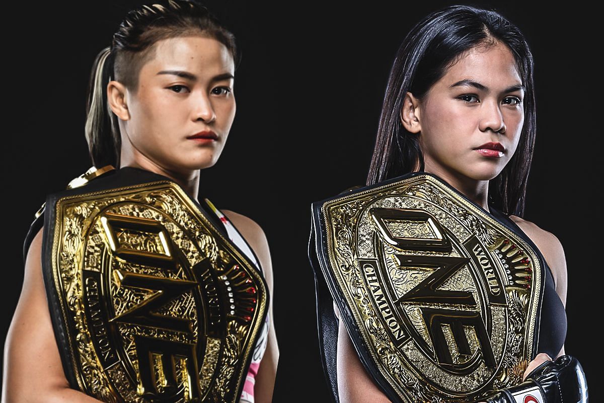 Stamp Fairtex (L) and Denice Zamboanga (R) - Image by ONE Championship