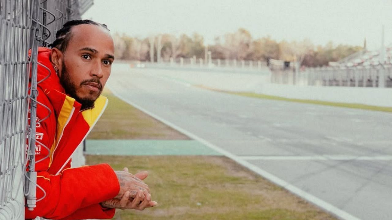 Ferrari driver Lewis Hamilton [Image Source: @lewishamilton/Instagram]