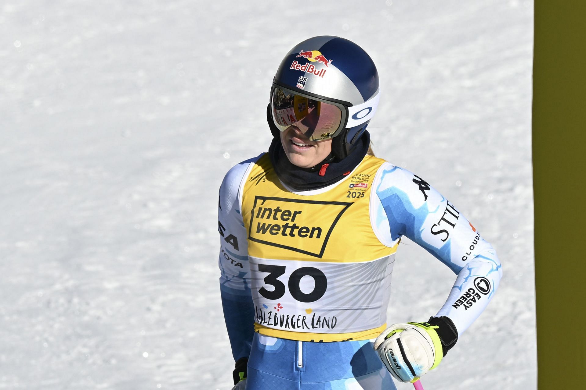 Lindsey Vonn during the Women&#039;s Downhill Training - Source: Getty