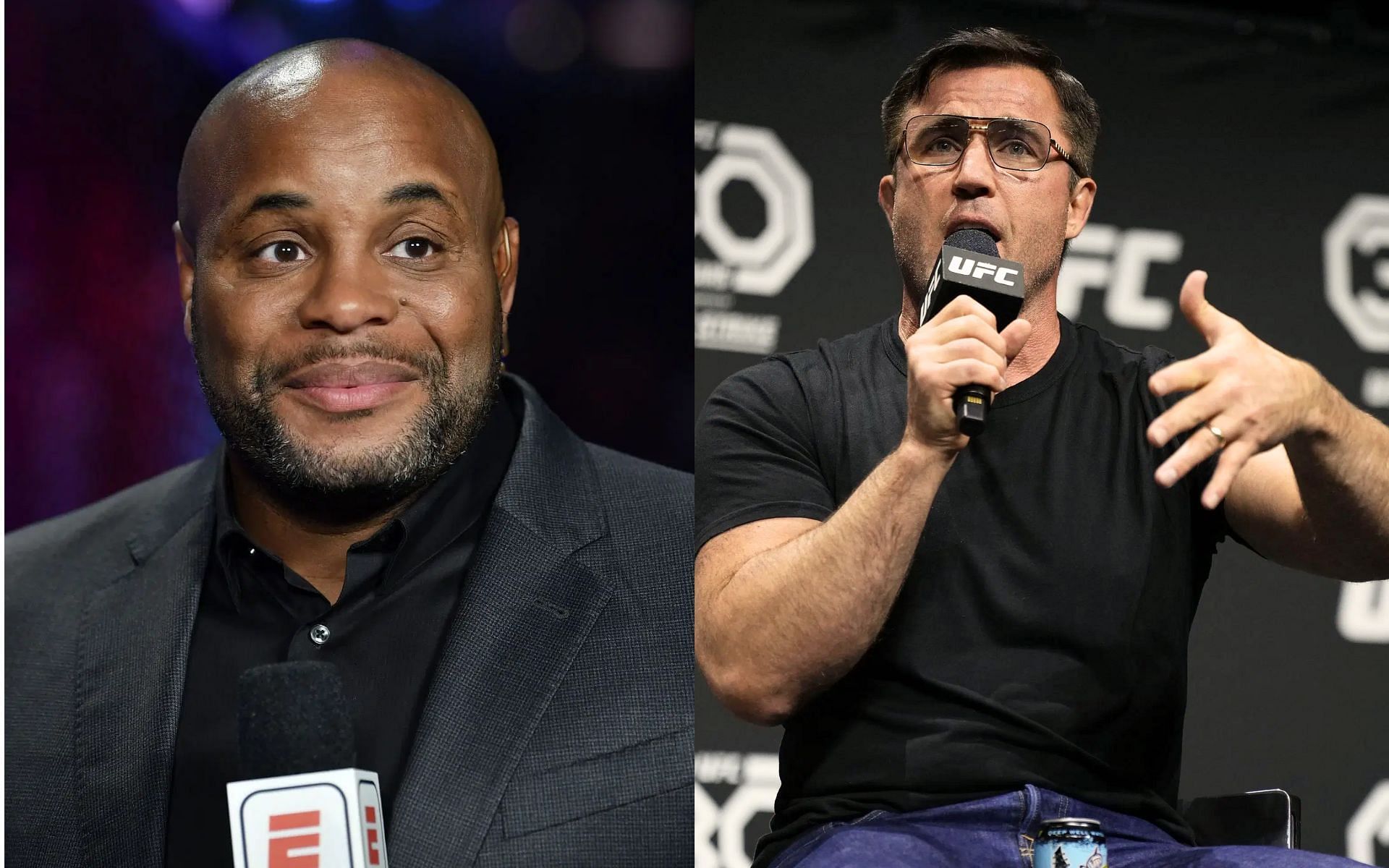 Chael Sonnen (right) shares list of coaches he will have when facing off against Daniel Cormier (left) at The Ultimate Fighter 32 [Images courtesy: Getty Images]