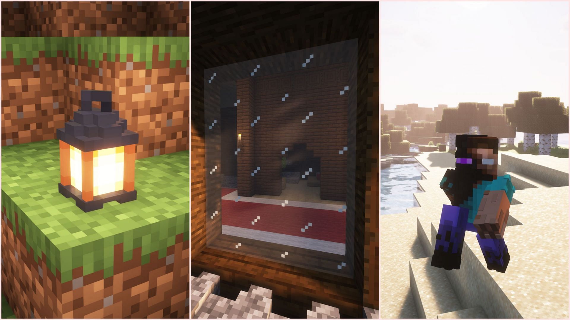 There are loads of resource packs that keep the vanilla look but slightly updates the visuals (Image via Sportskeeda Gaming/Mojang)