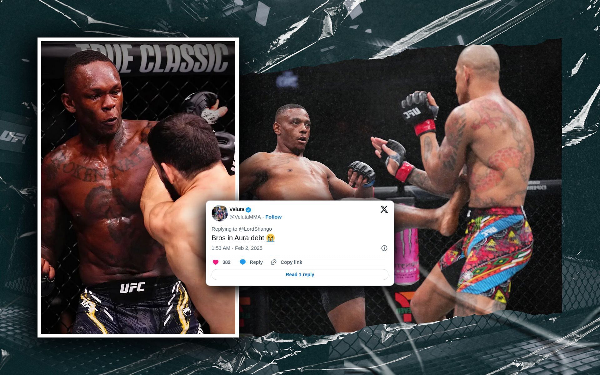 Fans react to Israel Adesanya