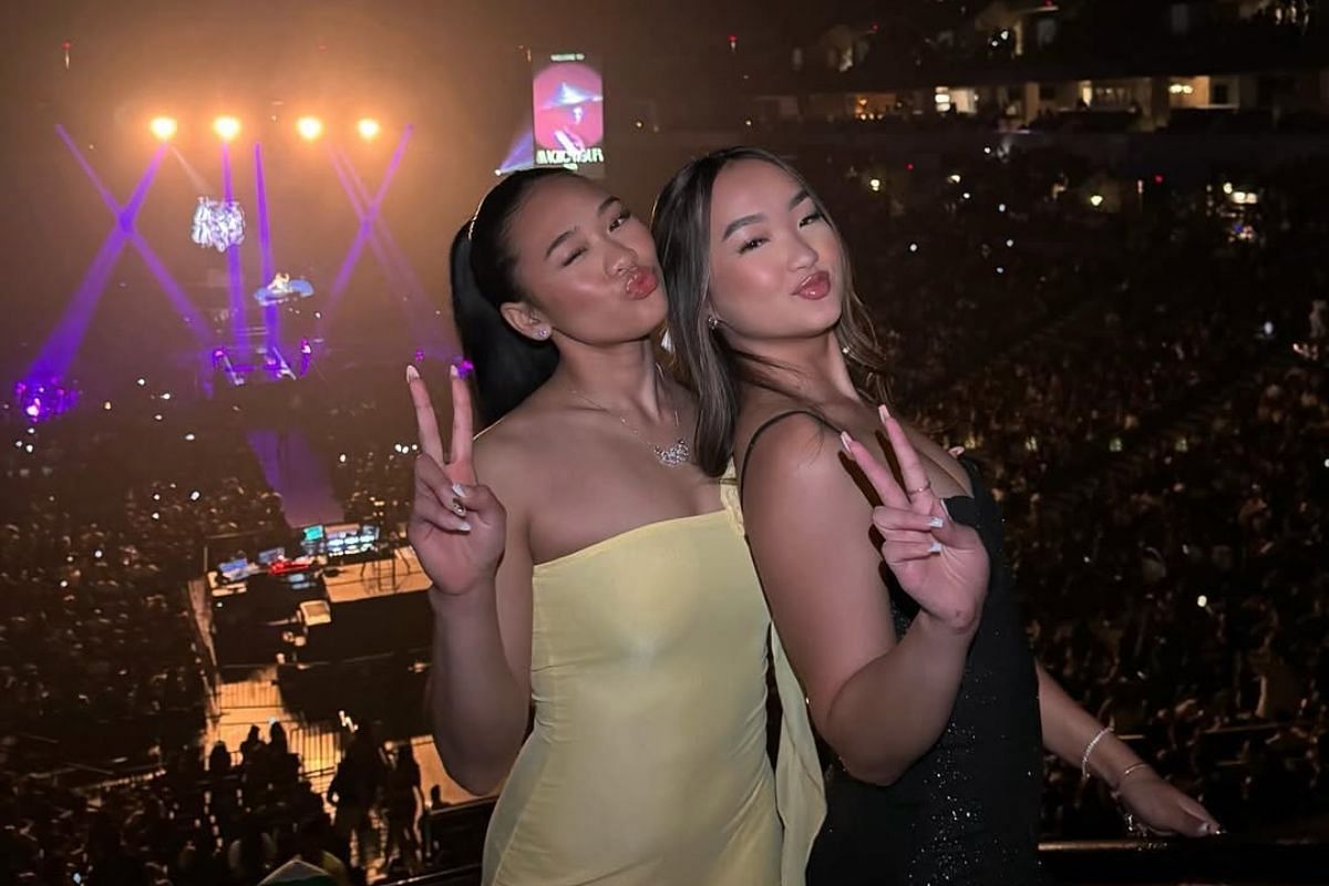 Suni Lee and her sister, Shyenne Lee- Source: Instagram