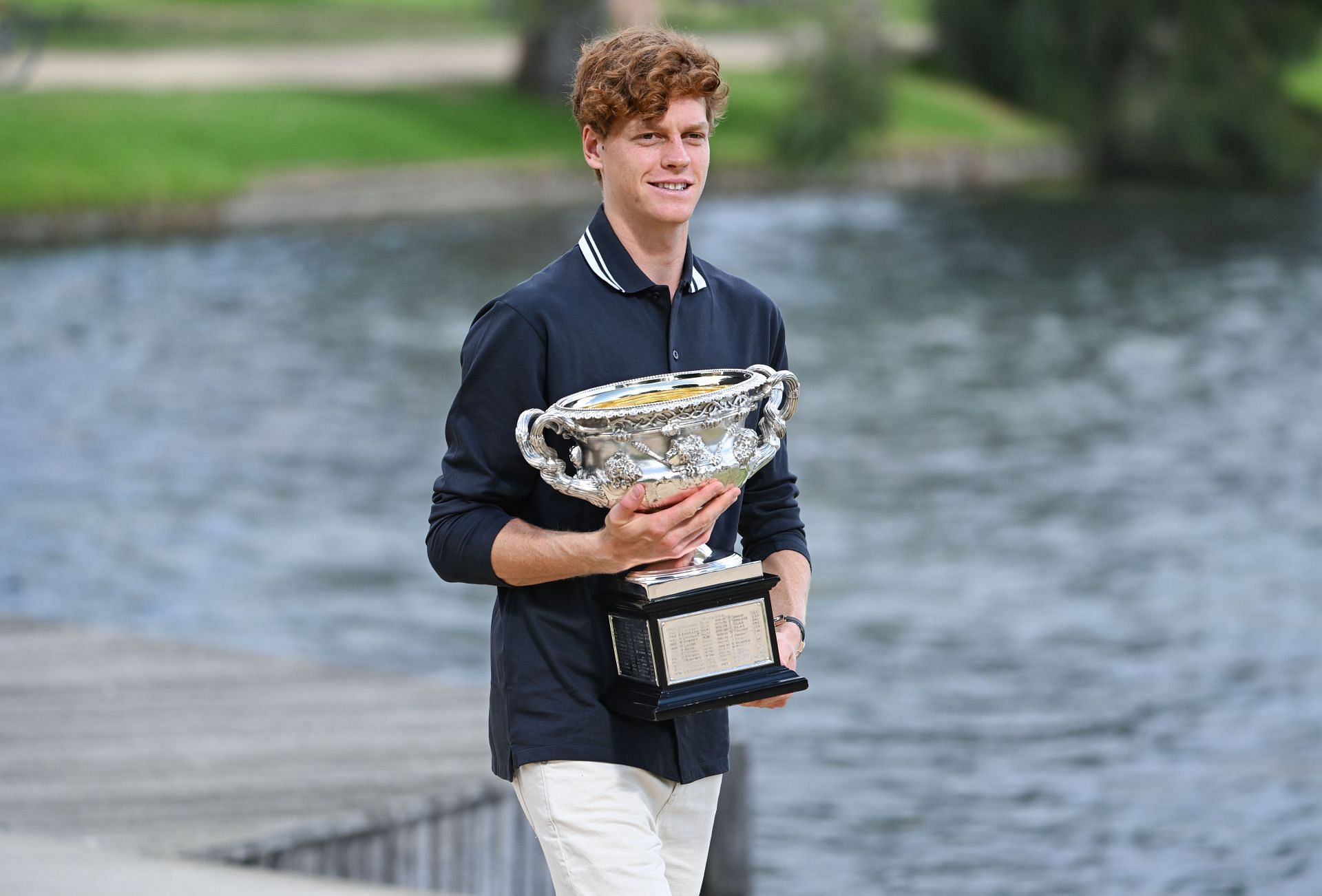 Jannik Sinner at the Australian Open 2025. (Photo: Getty)