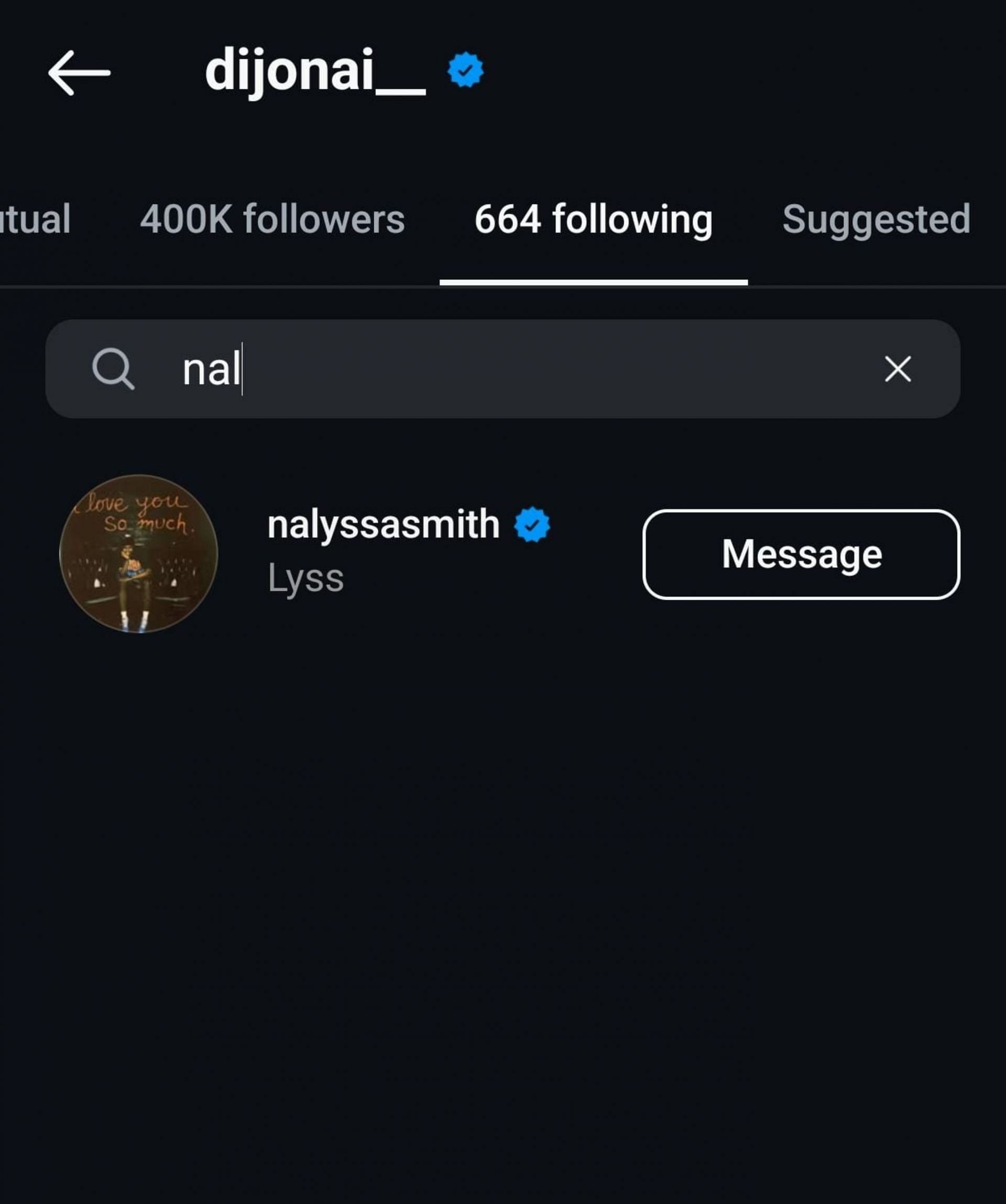 DiJonai Carrington is following NaLyssa Smith again