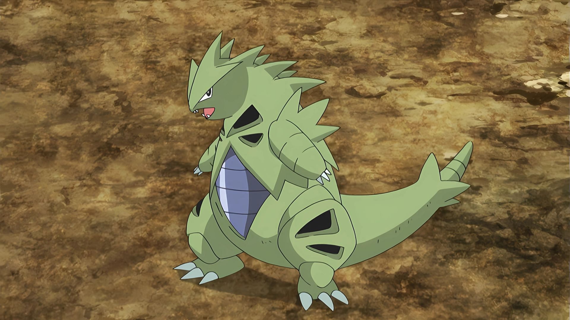 Tyranitar in the anime (Image via The Pokemon Company)