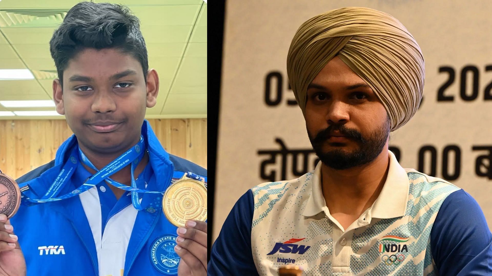 National Games 2025 Shooting: 15-year-old Jonathan Anthony stuns Olympic medalist Sarabjot Singh; claims gold medal in men&rsquo;s 10m pistol event (Image via lakshyanacademyofsports/Getty)