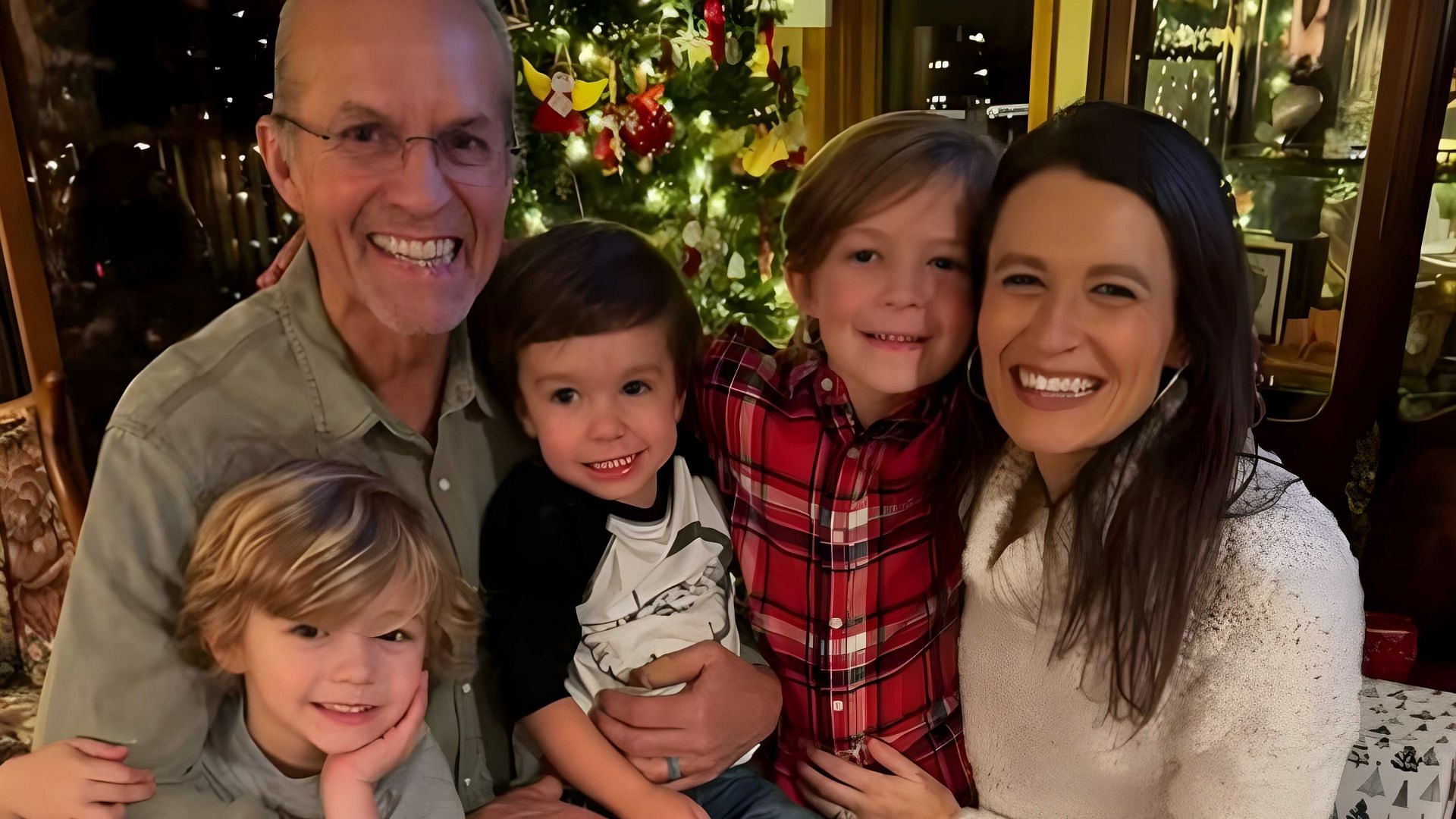 Kyle Petty with wife Morgan Petty and kids. Source: Instagram, @kylepetty