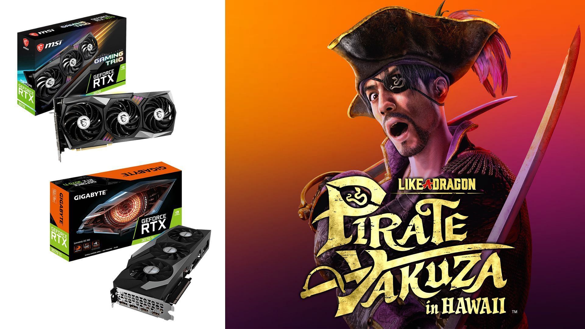 Best RTX 3070 and 3070 Ti settings for Like a Dragon: Pirate Yakuza in Hawaii (Image via Sega)