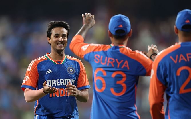 Abhishek Sharma strikes first ball after his century in IND vs ENG 5th T20I 2025 [Watch]