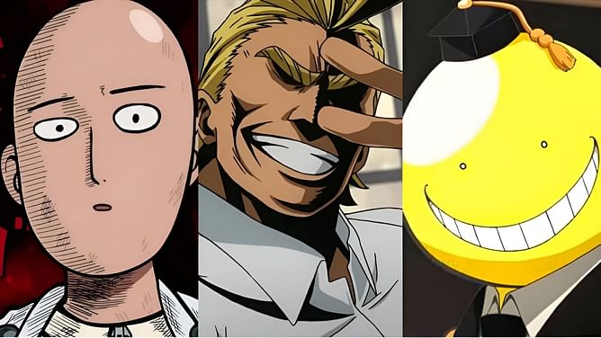 10 anime characters like All Might from My Hero Academia