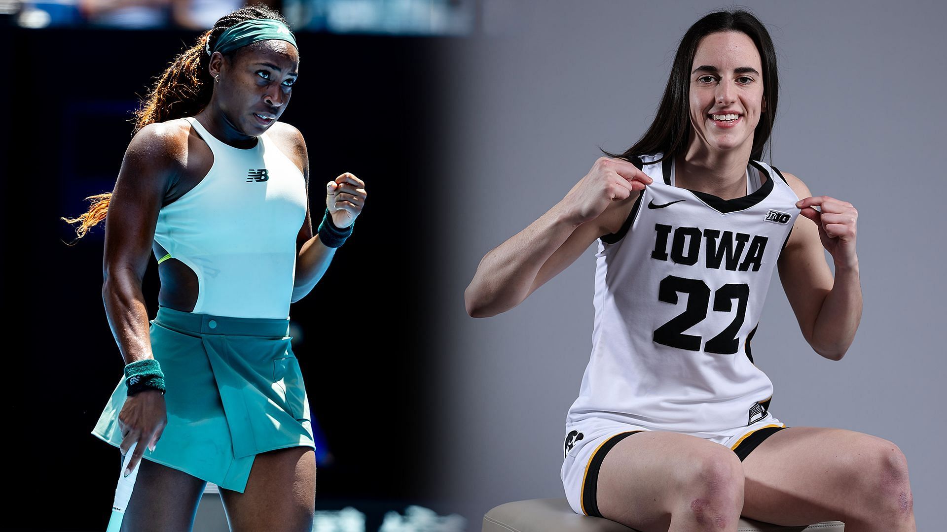 Coco Gauff Caitlin Clark