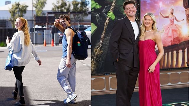 Rylee Arnold and Stephen Nedoroscik (left), Rylee Arnold with her boyfriend, Walker Lyons (right)/ Source: Getty