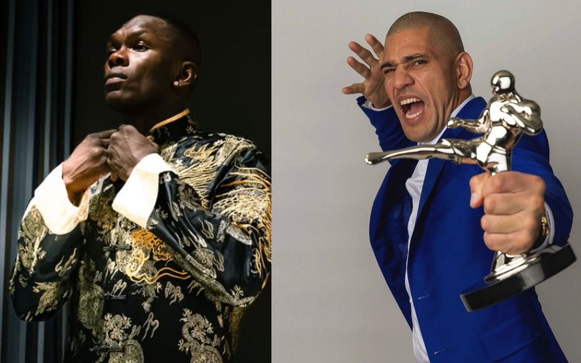 Ex UFC star sheds light on why Alex Pereira(right) can be a reason for Israel Adesanya