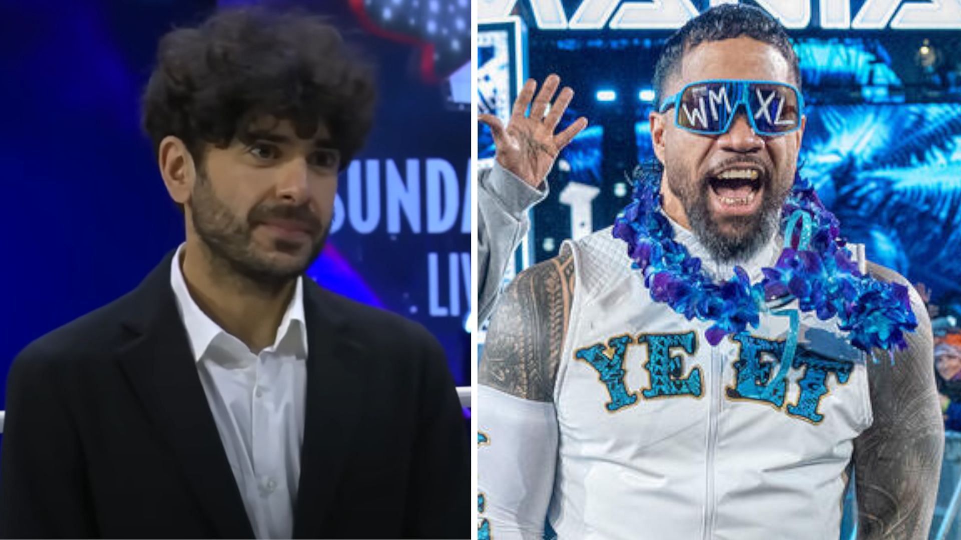 Tony Khan and Jey Uso