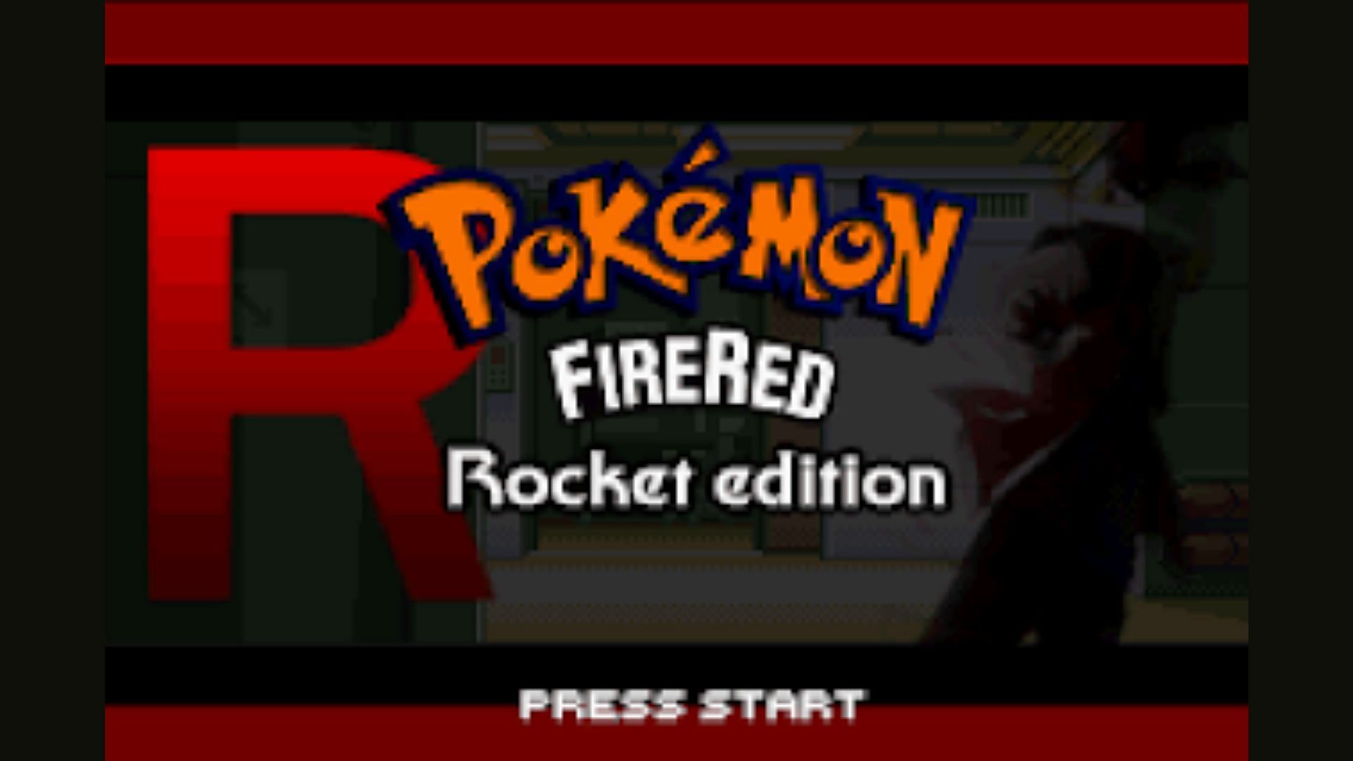 Title screen of  Fire Red Rocket Edition (Image via Colonelsalt)