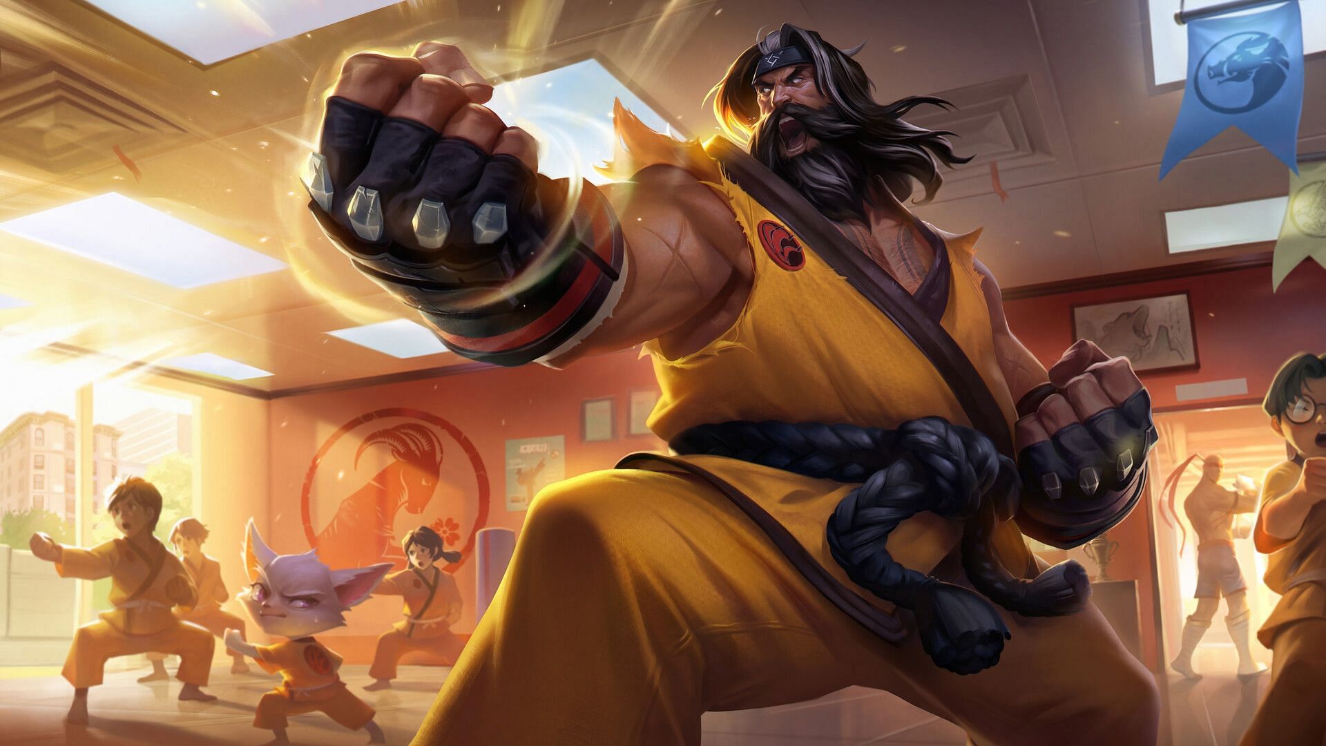 Black Belt Udyr in League of Legends (Image via Riot Games)