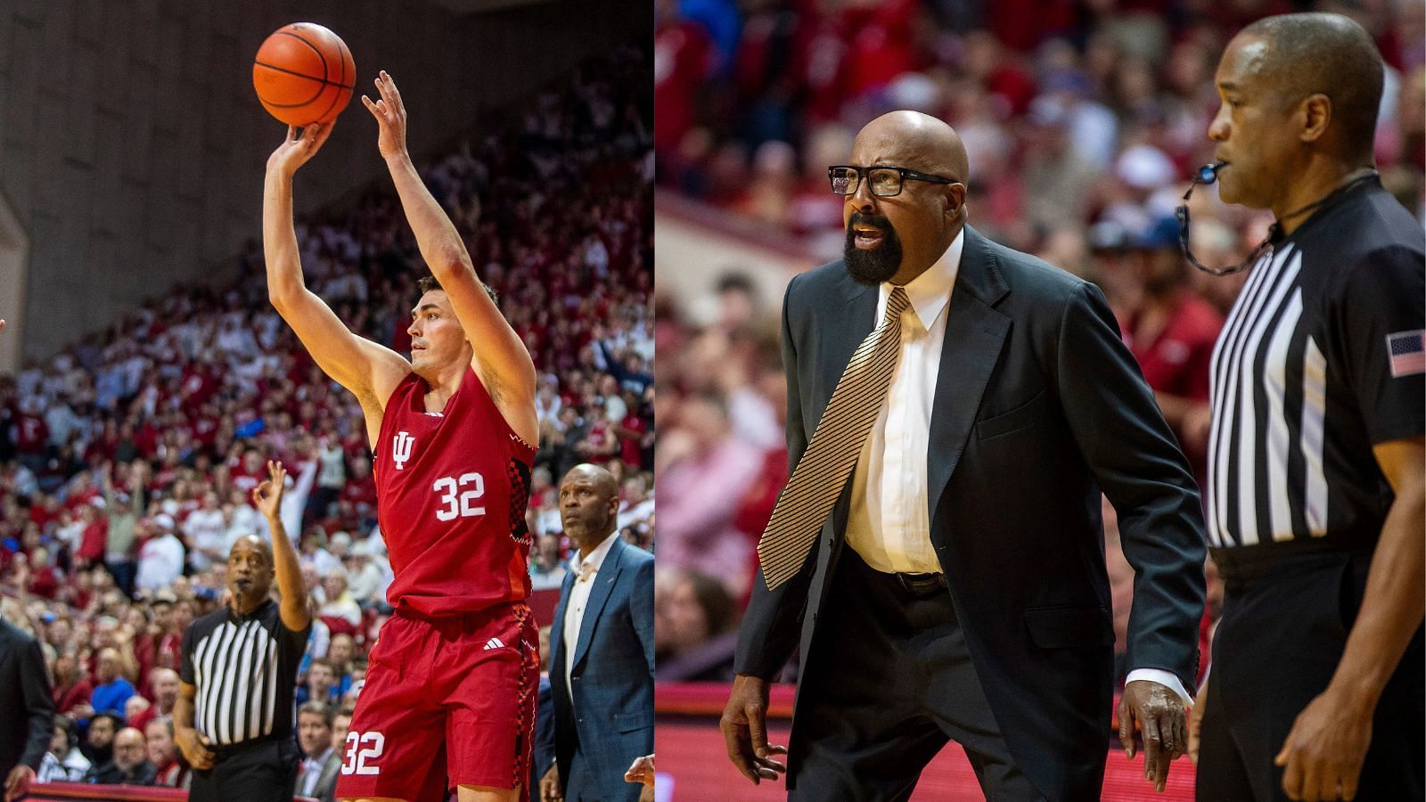 Trey Galloway like beleaguered coach Mike Woodson to a big upset win over Purdue. (Photo Credits: IMAGN)