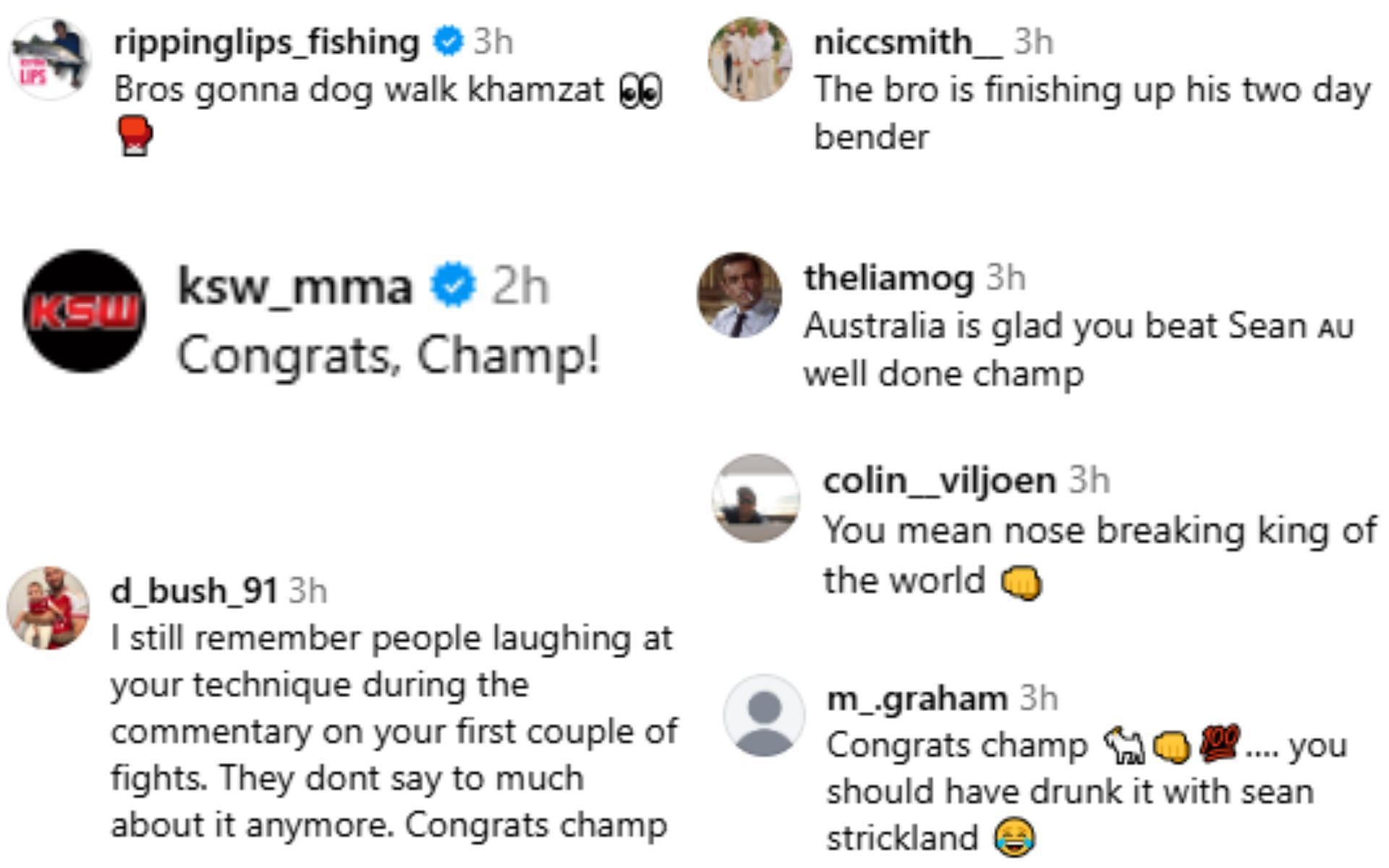 MMA fans react to Dricus du Plessis&#039; Instagram post