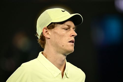 Jannik Sinner at the 2025 Australian Open - Source: Getty