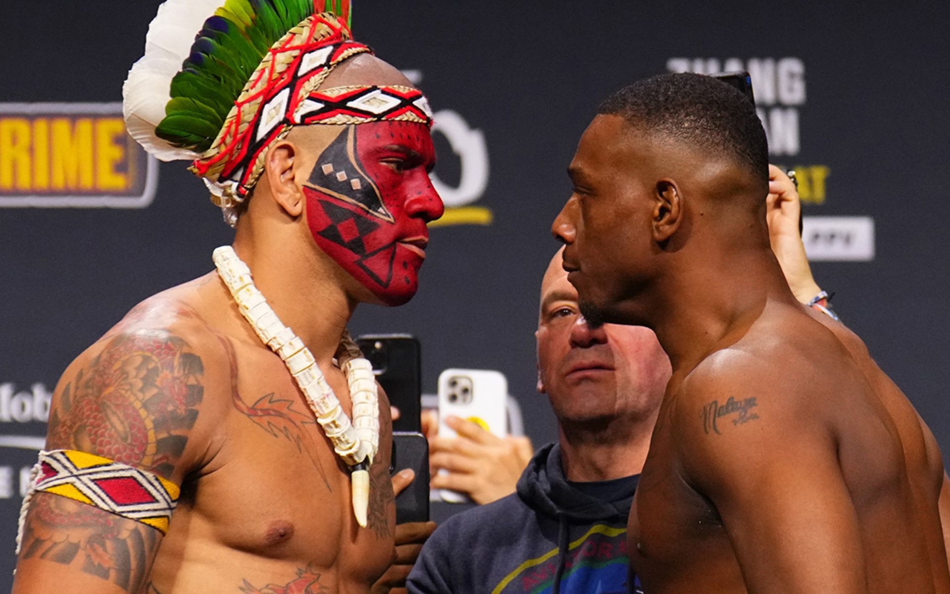 Jamahal Hill reacts as Alex Pereira fan who was cancer-stricken overcomes the deadly disease
