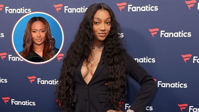Travis Kelce's ex Kayla Nicole drops 1-word reaction as Angel Reese earns high praise from $575K teammate after monster outing