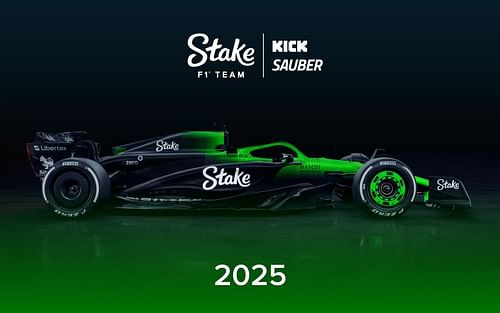 Stake F1 Team KICK Sauber unveiled their 2025 car: Image source (Stake F1 Team KICK Sauber)