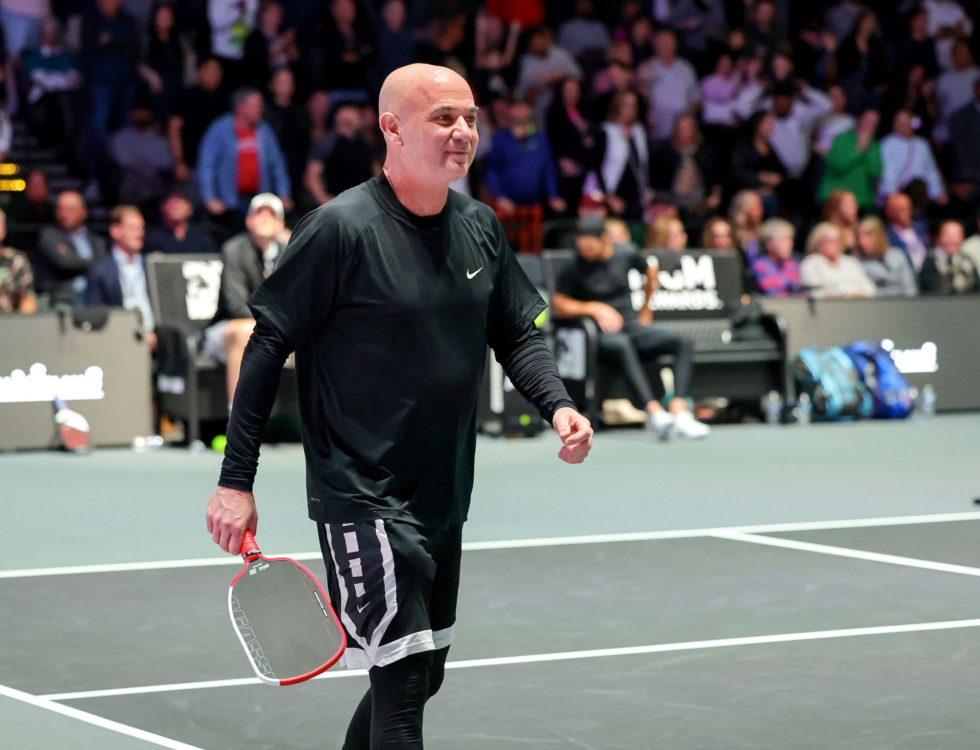 Andre Agassi at the Pickleball Slam 3 - Source: Getty