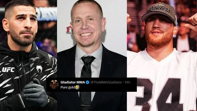 Justin Gaethje's coach Trevor Wittman naming drill after Ilia Topuria's iconic "who is Joe?" has fans in splits: "Pure gold"