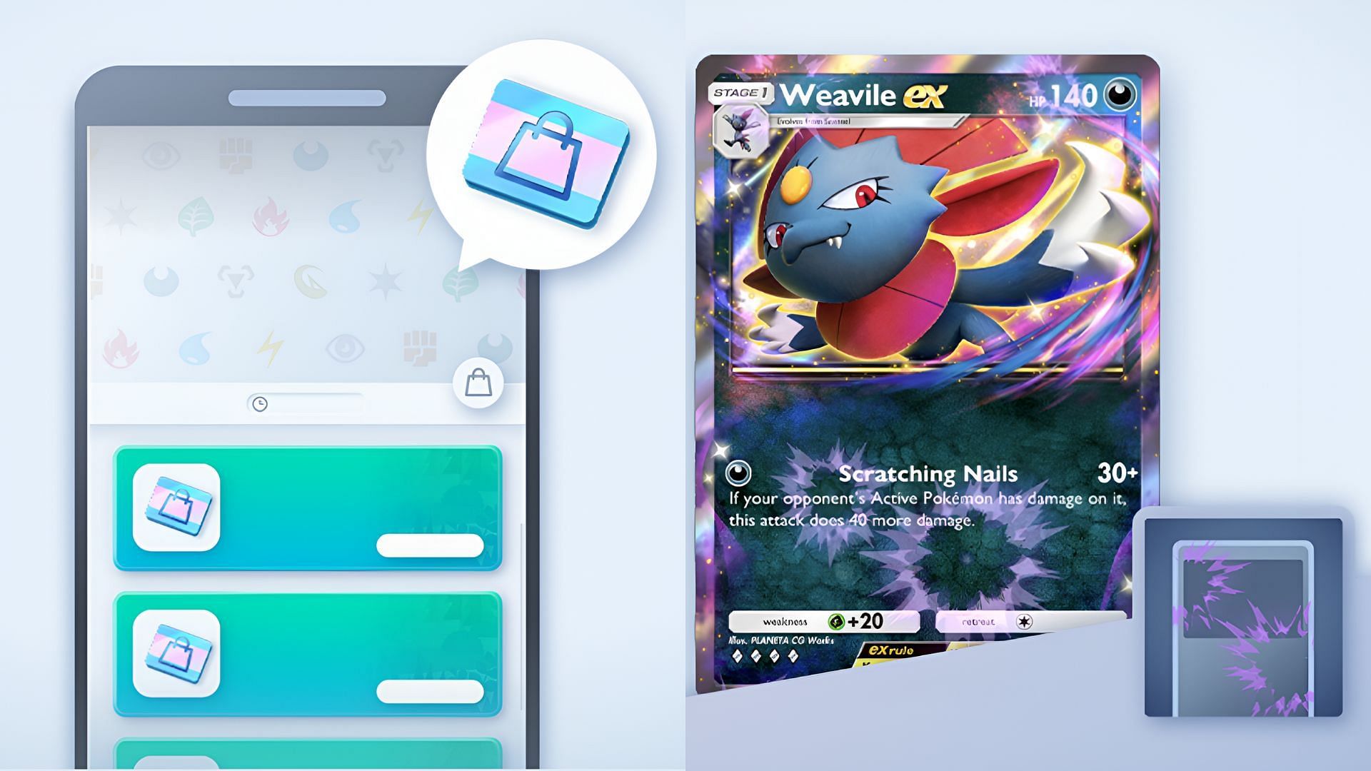 Event-exclusive missions and Flair for Weavile ex (Image via The Pokemon Company)