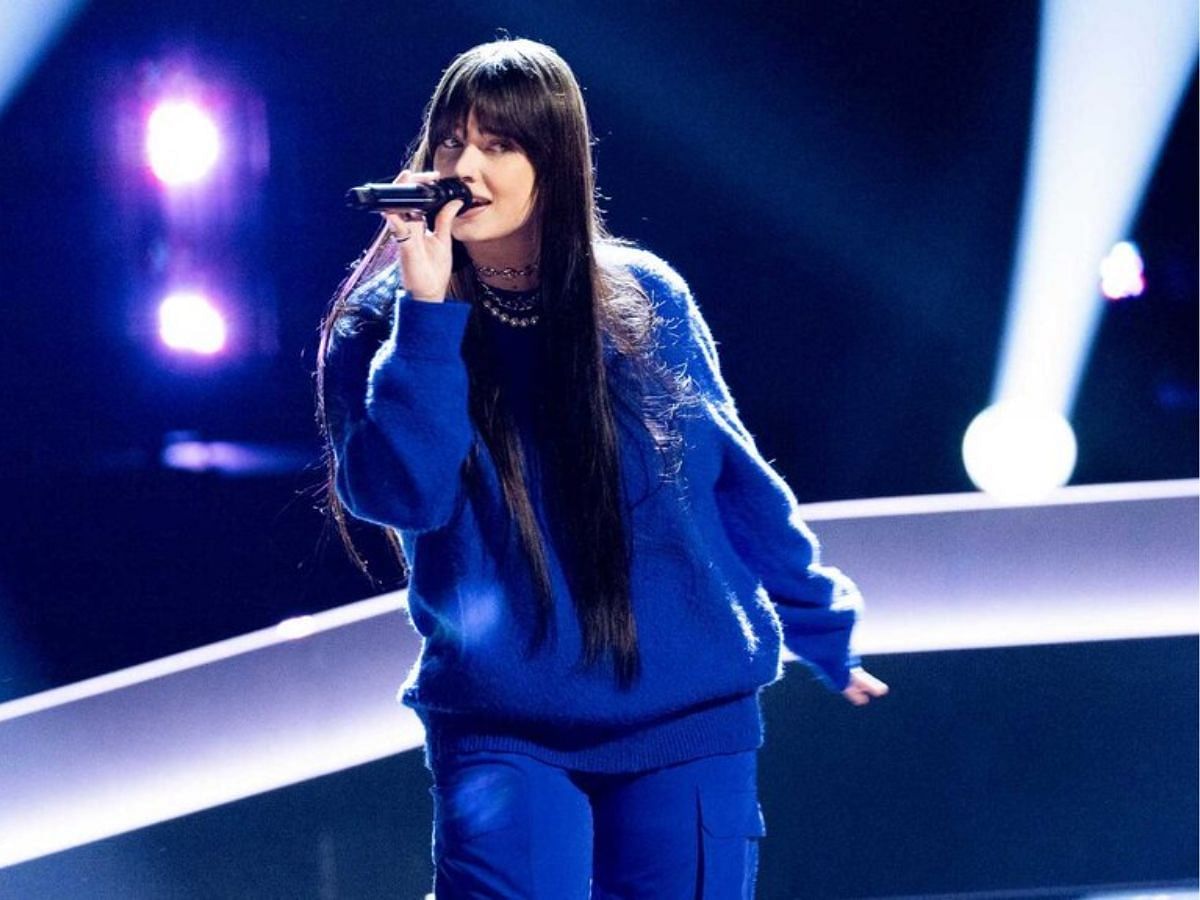 Jadyn Cree on The Voice Season 27 (Image via NBC)