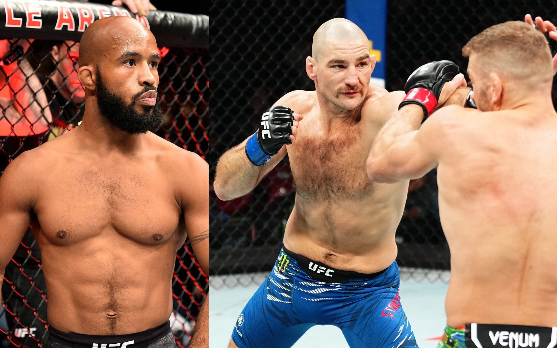 Demetrious Johnson offers advise to Sean Strickland after UFC 312 loss. [Images courtesy: Getty]