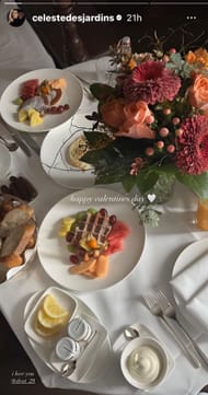 (Image Source: Celeste Desjardins/Instagram)