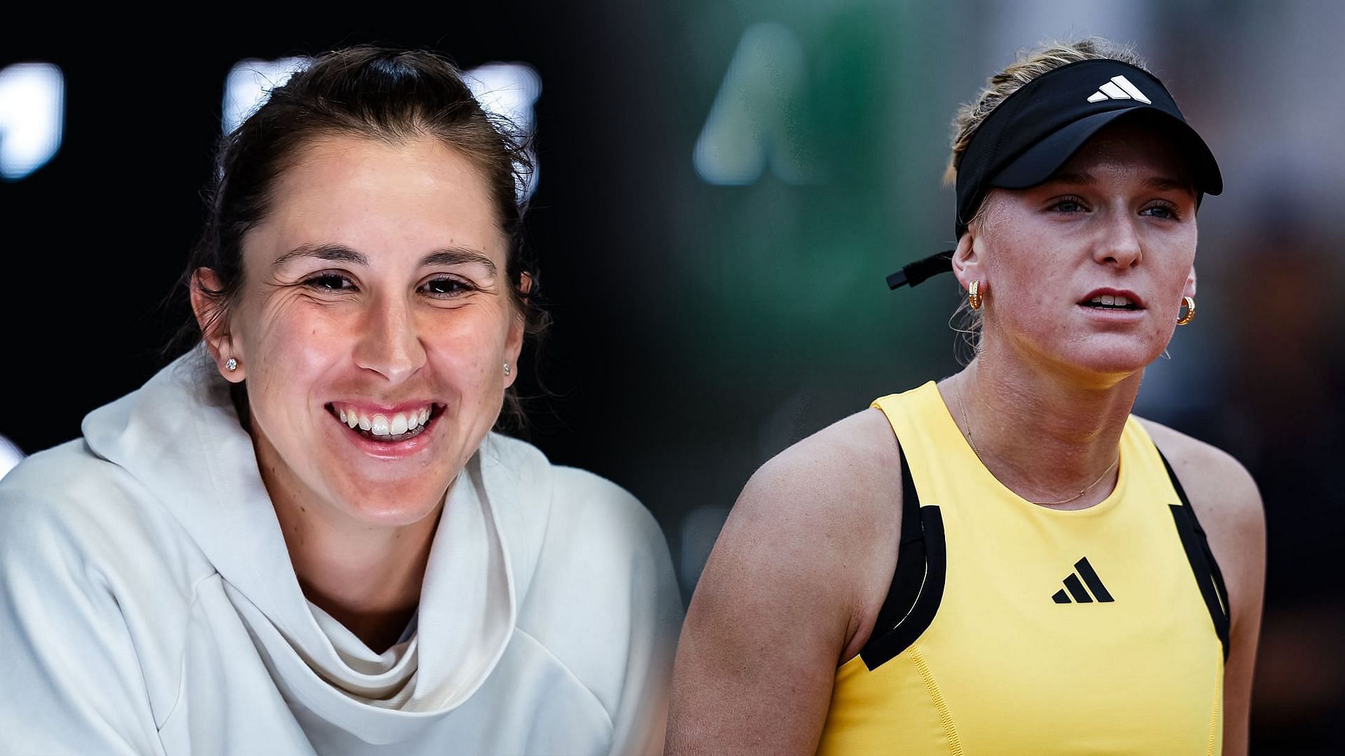 Belinda Bencic Abu Dhabi Ashlyn Krueger