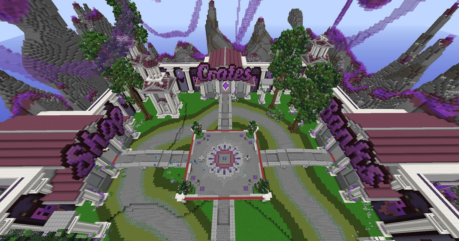 PurplePrison is an amazing server (Image via Mojang Studios)