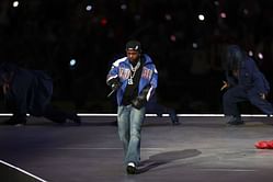 "For Drake" — Netizens react to Kendrick Lamar ending Super Bowl halftime show with “Game Over” graphics lighting up in the crowd behind him
