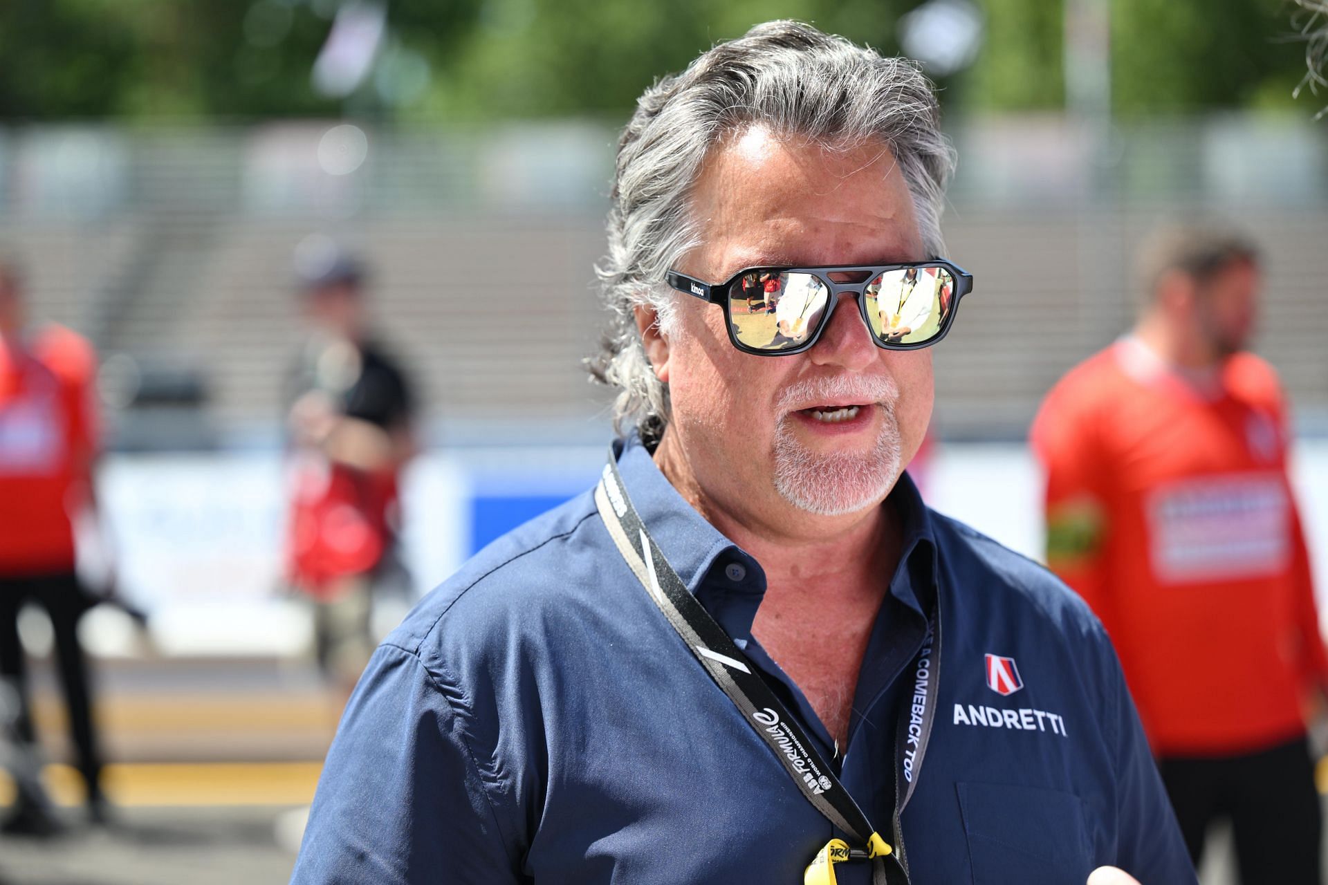 Michael Andretti at the 2024 Portland E-Prix Source: Getty