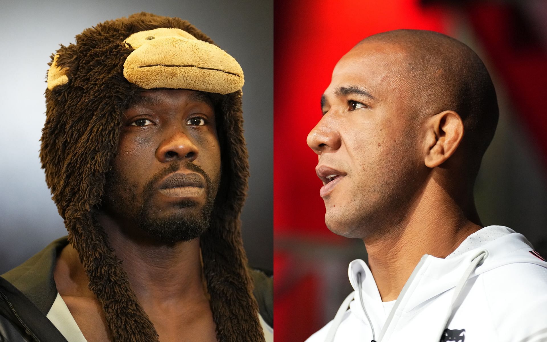 Jared Cannonier (left) and Gregory Rodrigues (right) are booked to headline UFC Vegas 102 [Images courtesy: Getty Images]