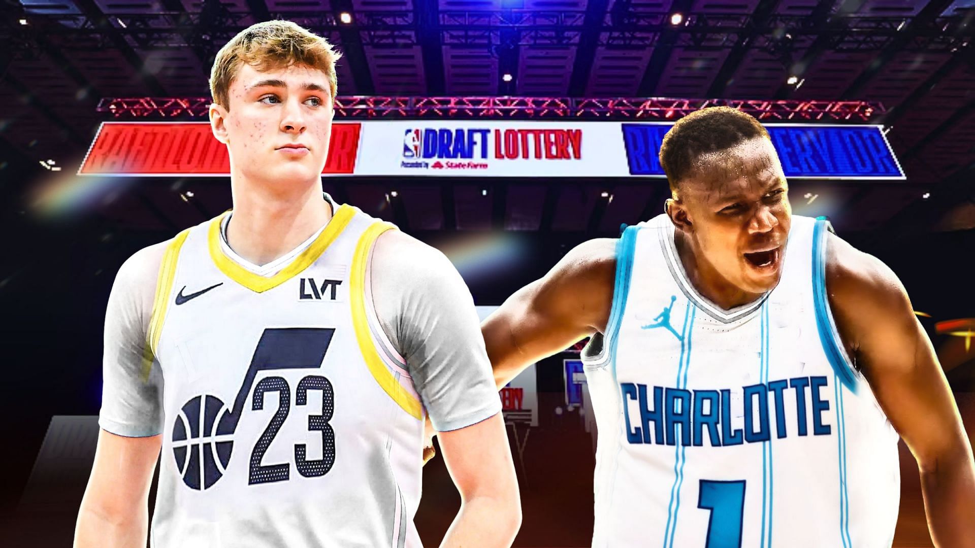 This 2025 NBA Mock draft features Duke teammates Cooper Flagg and Khaman Maluach occupying 2 of the top-3 spots. 