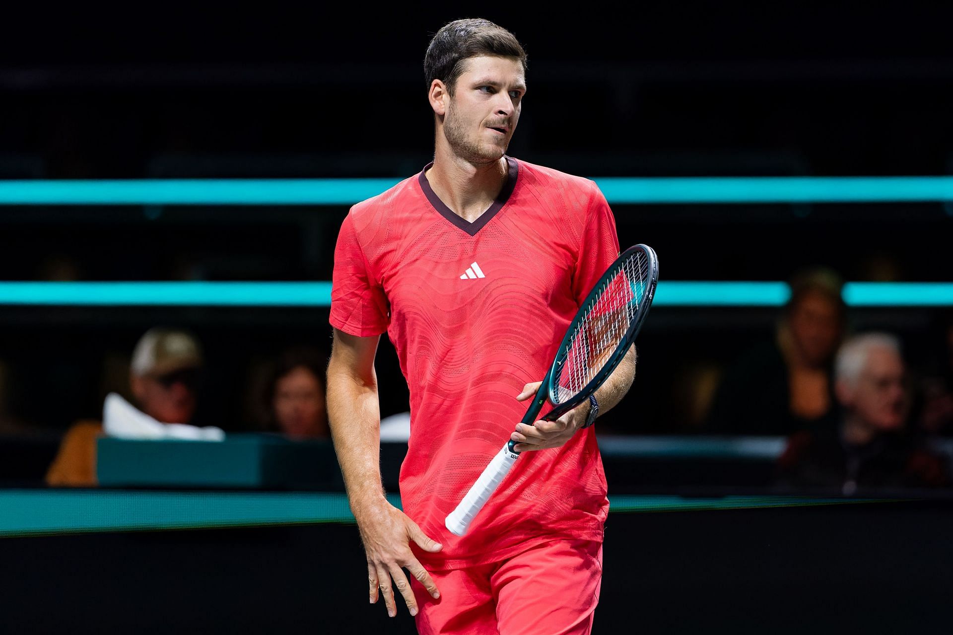 Hubert Hurkacz pictured at the 2025 ABN AMRO Open in Rotterdam - Image Source: Getty