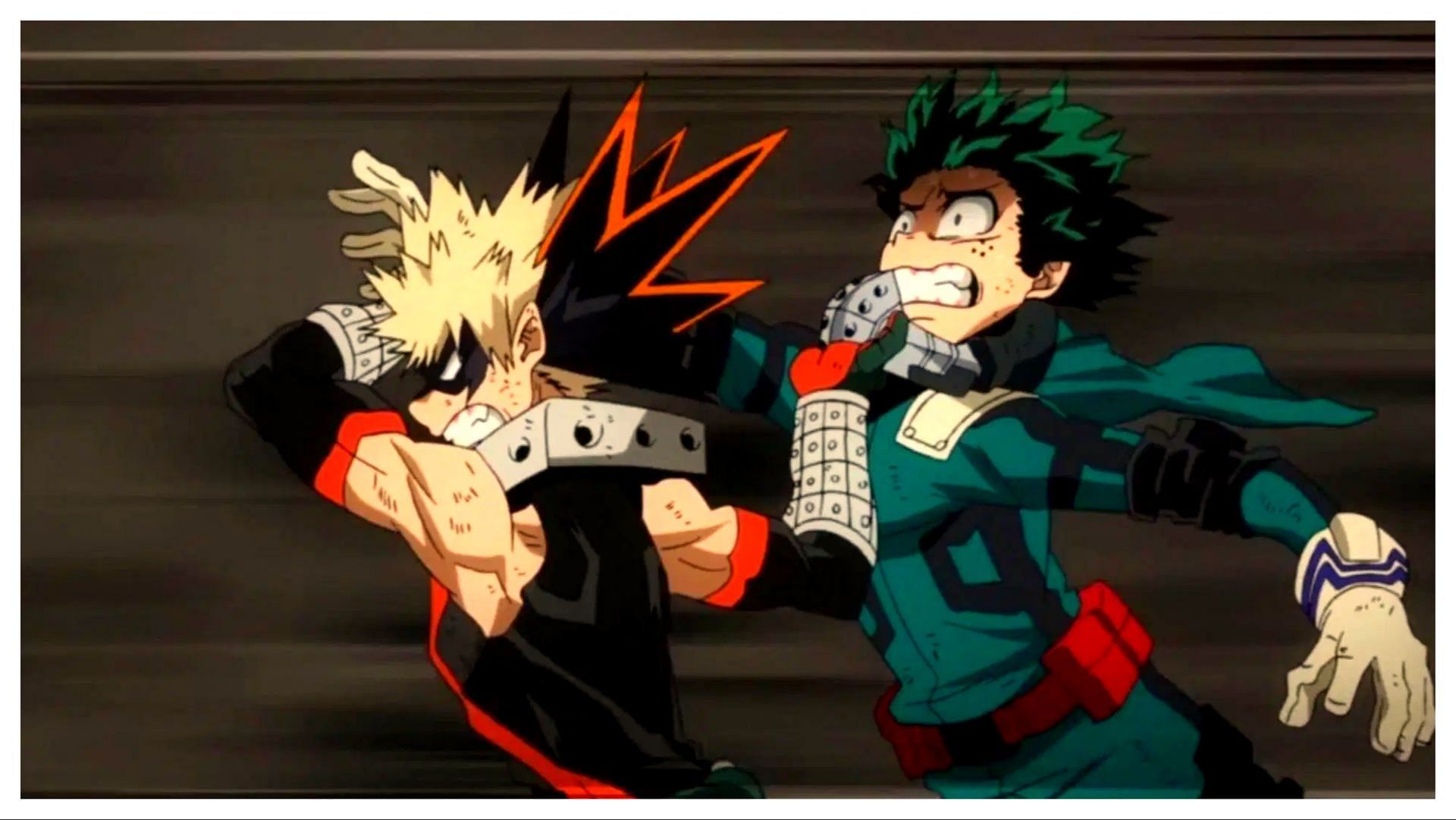 Bakugo and Midoriya (Image via Bones)