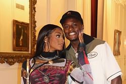 Sha'Carri Richardson reacts as Christian Coleman rocks an all-black outfit and shares a cozy picture of the couple