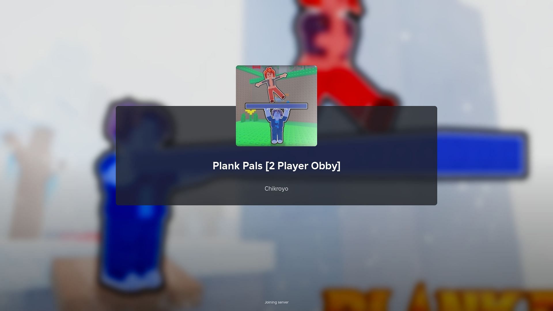 Roblox Plank Pals