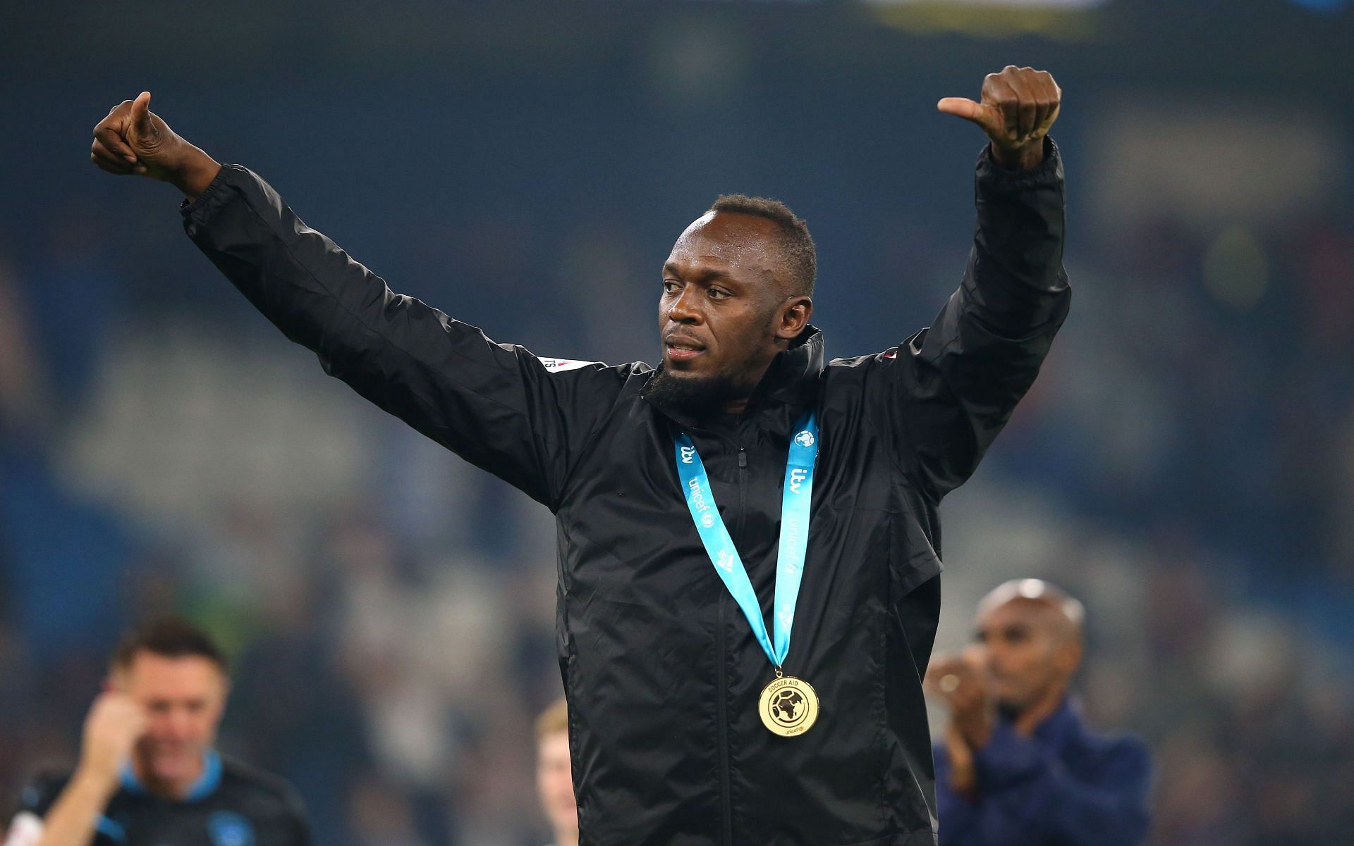 Usain Bolt at the Soccer Aid For Unicef 2021 - Source: Getty