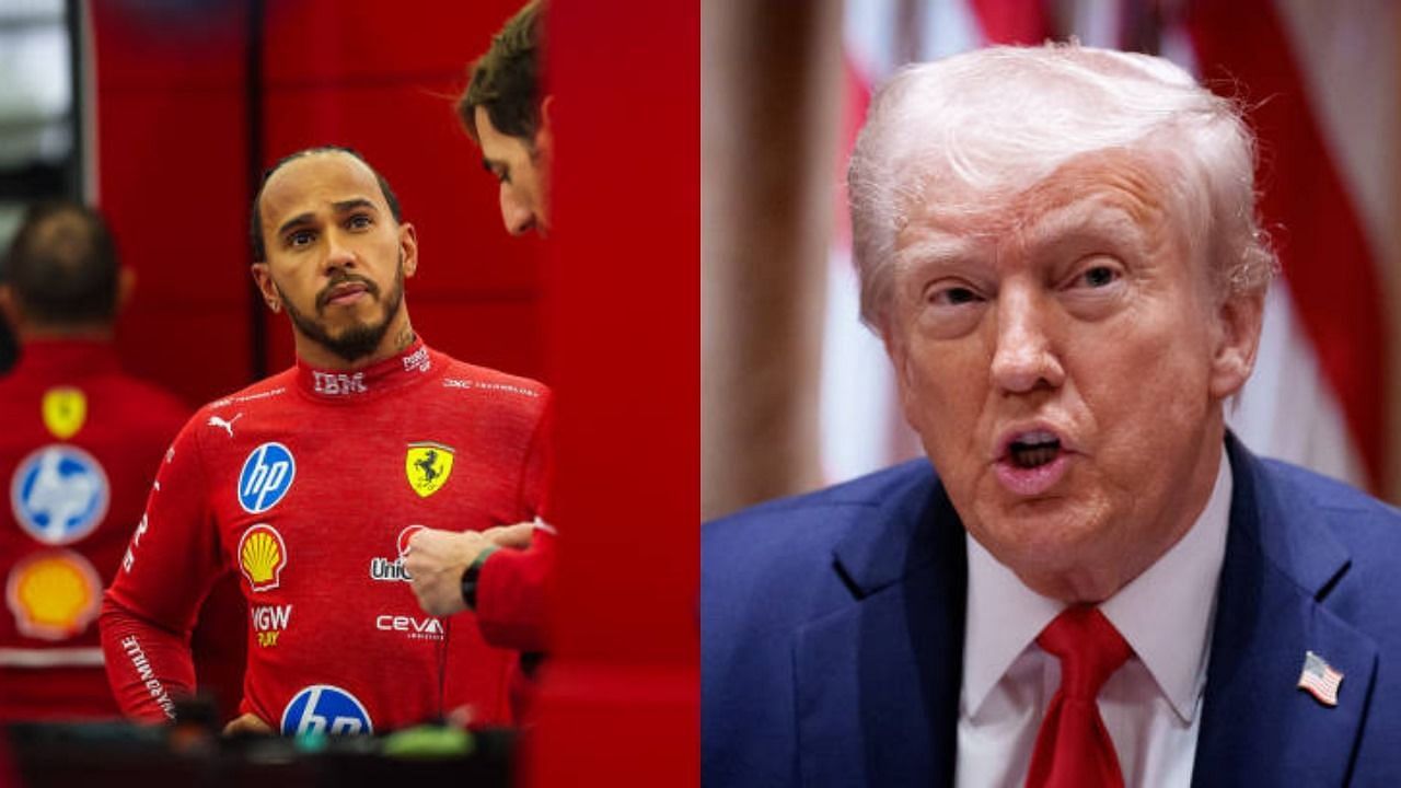 Lewis Hamilton addresses US President Donald Trump