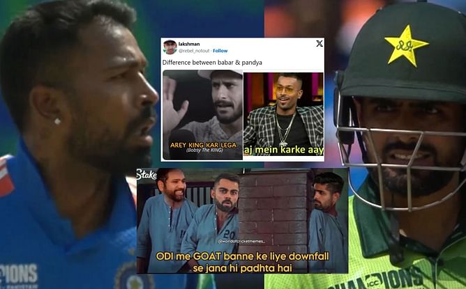"Virat to Babar - This too shall pass"- Top 10 funny memes after Babar Azam's batting failure in IND vs PAK 2025 Champions Trophy clash