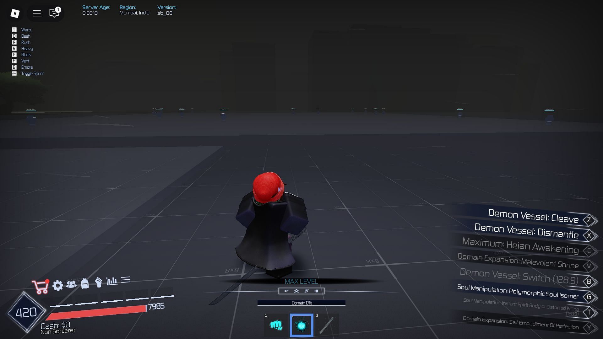 Demon Vessel skills (Image via Roblox)