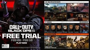 When does Black Ops 6 free trial end?